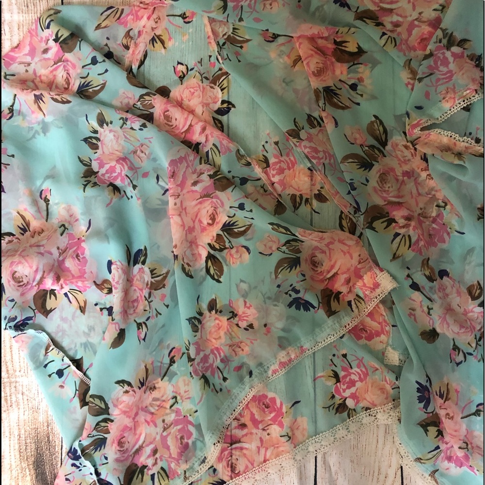 Beautiful Floral Kimono